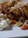 My Lemony Garlic Roast Chicken and Veg 👍
