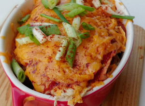 A picture of Ham And Cream Cheese Enchiladas.
