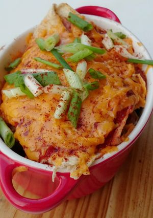 A picture of Ham And Cream Cheese Enchiladas.