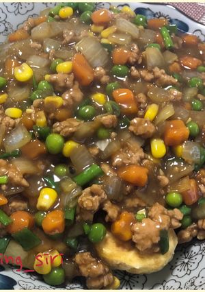 รูปของ เต้าหู้ไข่(homemade) น้ำแดง