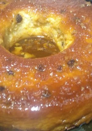 Una foto de Budín de pan