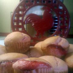 A picture of Cherry Pie Muffins.
