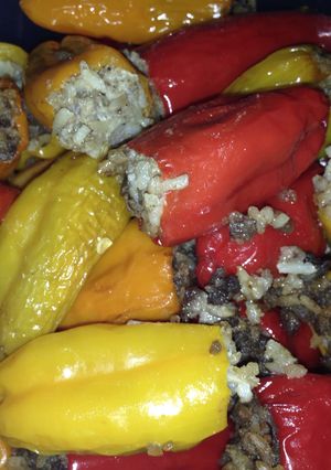A picture of Stuffed Baby Bell Peppers.
