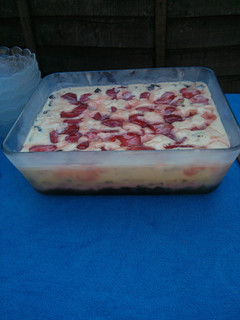 A picture of Strawberry Oreo Delight.