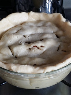 A picture of Steak and Ale Pie.