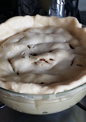 A picture of Steak and Ale Pie.