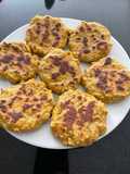 Galletitas suaves de manzana y zanahoria