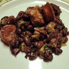 A picture of Drinking Man's Classics : The International Bean Stew (feijoada/fabada).
