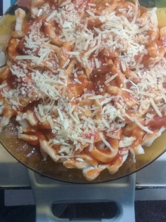Una foto de Tallarines caseros