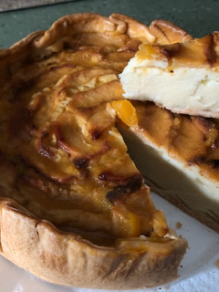 Foto principal de Tarta de manzana sin azúcar