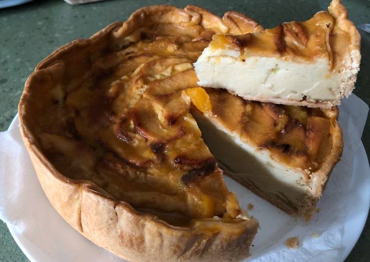 Tarta de manzana sin azúcar