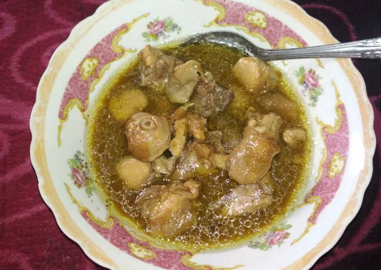 Resep Ayam kecap sereh Anti Gagal