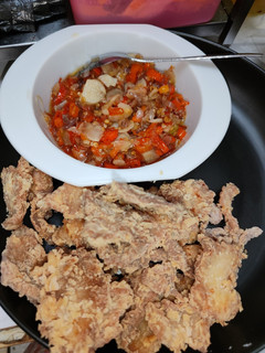 Foto resep Ayam Tepung Sambal Embe