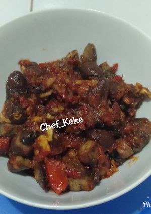 Foto resep Sambel ati dan jantung ayam ala keke