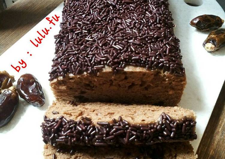 Bolu coklat kurma kukus