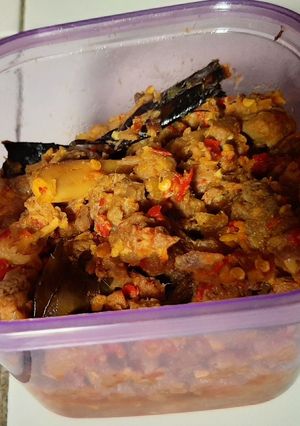 Foto resep Oseng mercon sapi