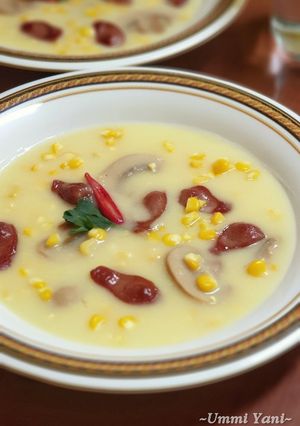 Foto resep Sup Krim Jagung (Corn Cream Soup) Praktis