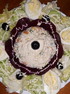 صورة لوصفة سلاطة بالماسيدوان