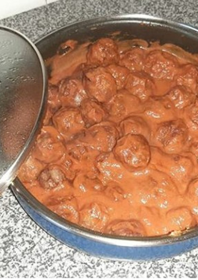 Una foto de Albóndigas en salsa de tomate