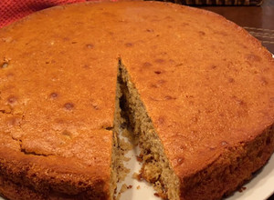 Una foto de Queque de Avena Naranja