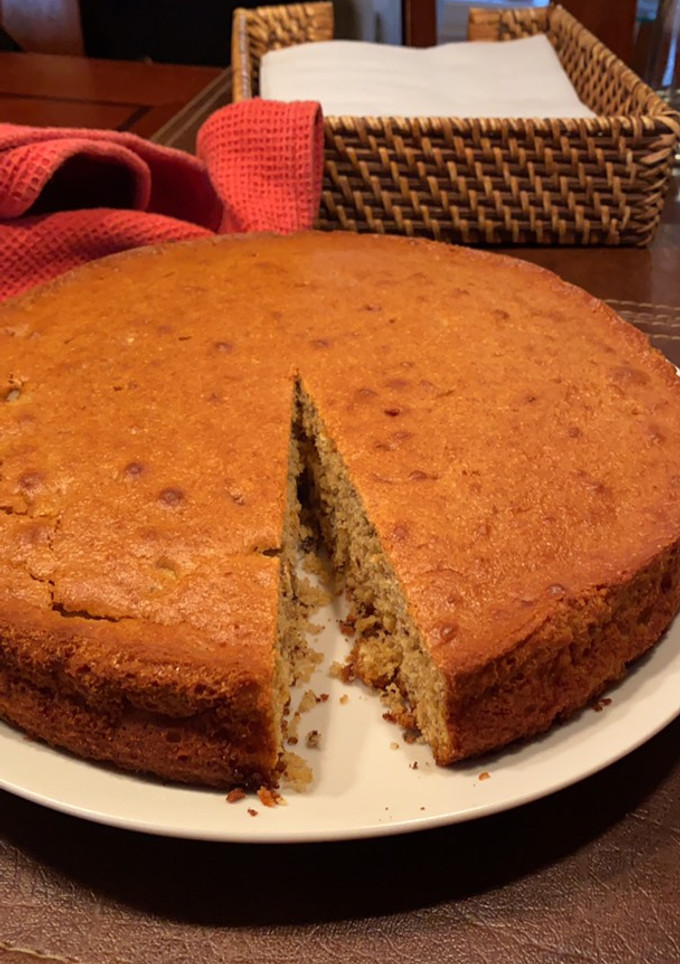 Una foto de Queque de Avena Naranja