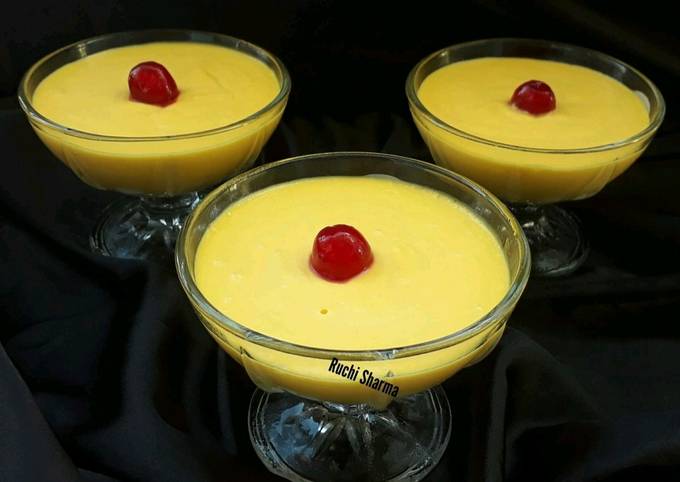 Mango pudding