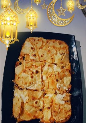 صورة لوصفة ڨراتان السلق من ام اياد