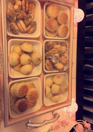 صورة لوصفة معمول الحليب المكثف