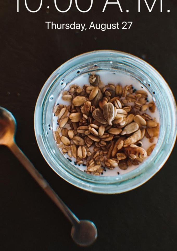 Una foto de Chía pudding, desayuno saludable