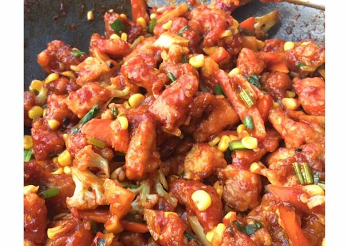 Resep Ayam asam manis yang Lezat