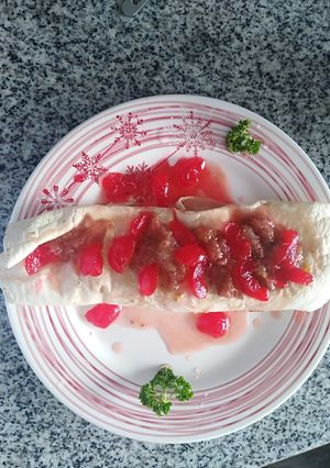 Una foto de Burrito tropical vegetariano