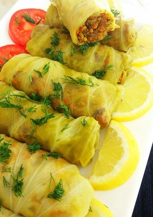 A picture of Cabbage  Rolls.