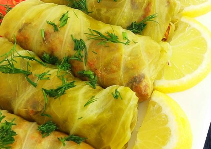 The Simple and Healthy Cabbage  Rolls