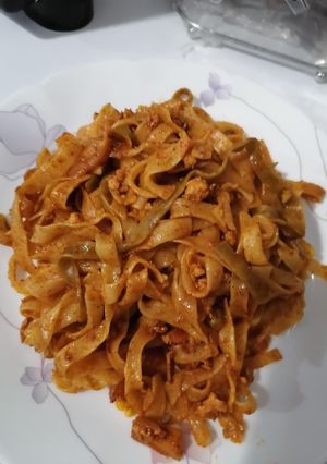 عکسی از دستور فتو چینی باچرخ کرده مرغ