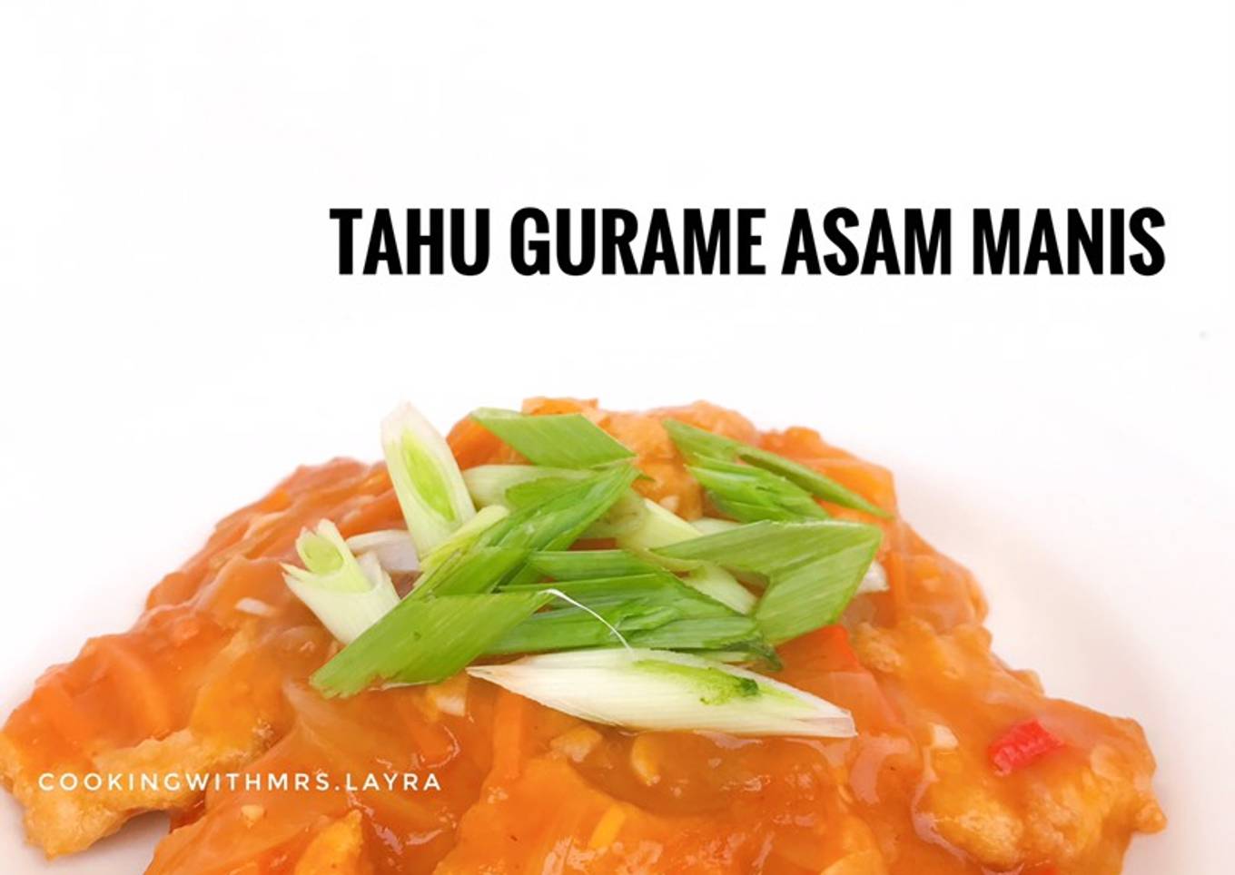 Tahu Gurame Asam Manis