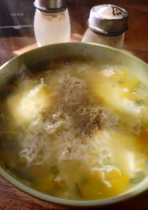 Una foto de Sopa que te abraza y te abriga !! 🥶