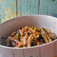 รูปของ Tumis teri manis pedas