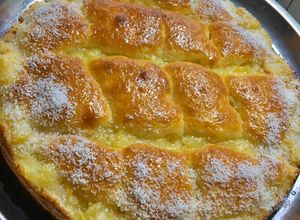 Una foto de TORTA MATERA con crema pastelera 🎂