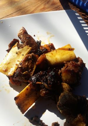 Foto resep Iga,udang,daging Bakar Lada Hitam