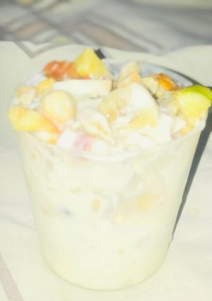 A picture of My yummy parfait.
