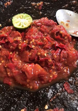 Foto resep Sambal mentah limo