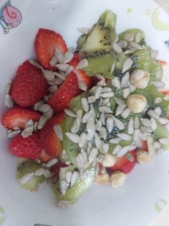 Una foto de Merienda rica y saludable