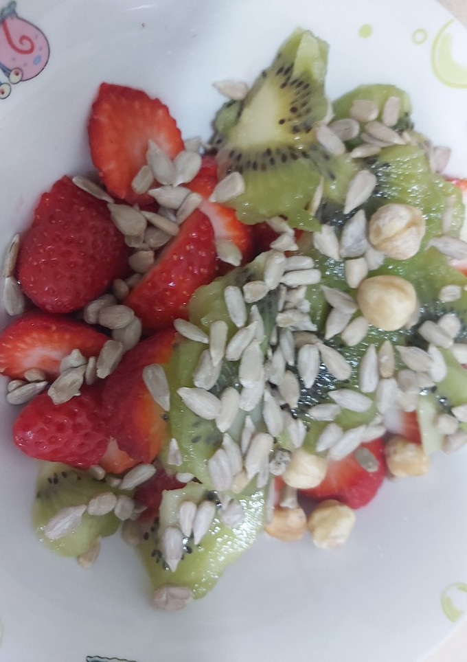 Una foto de Merienda rica y saludable
