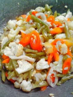Foto resep capcay kering