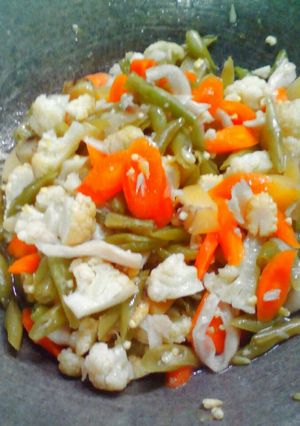 Foto resep capcay kering