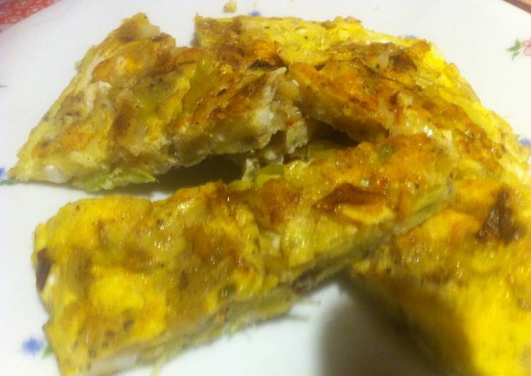 Frittata di porri