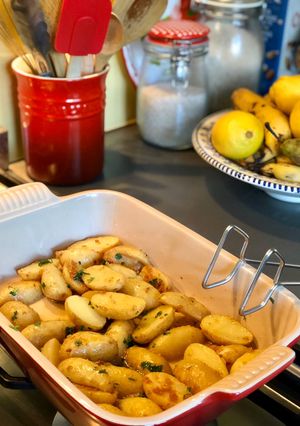 Foto resep Kentang panggang mentega bawang putih