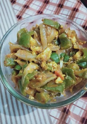 A picture of Kadhai paneer.