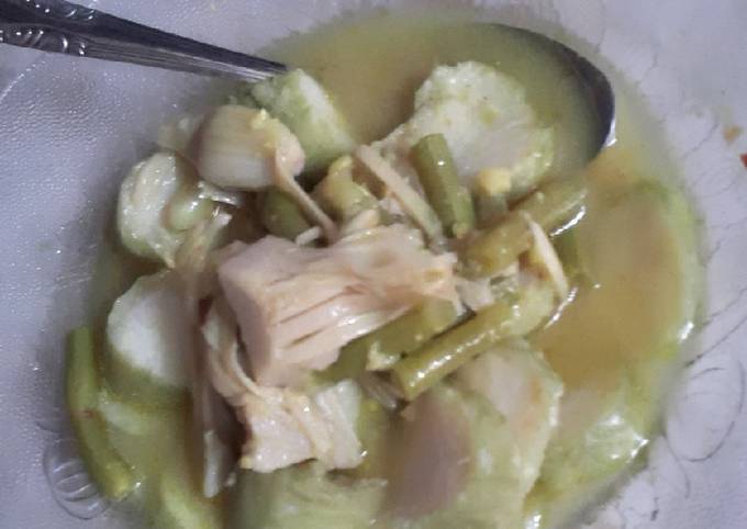 Resep: Lontong sayur simpel ga ribet 👍 Menu Enak