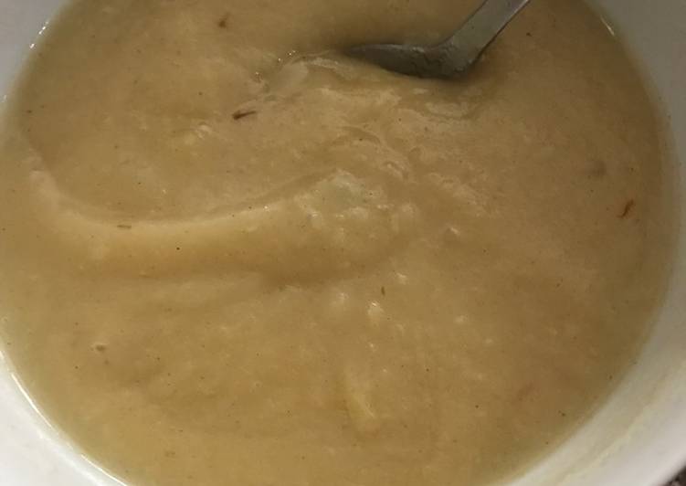 Potato leek soup